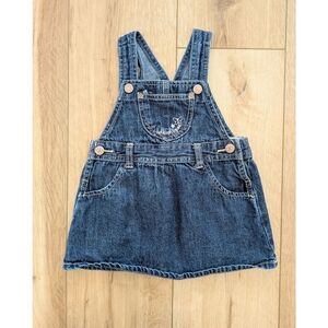 Vintage Y2K Oshkosh Denim Overall Dress